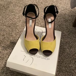 TOPSHOP heels, US 7.5